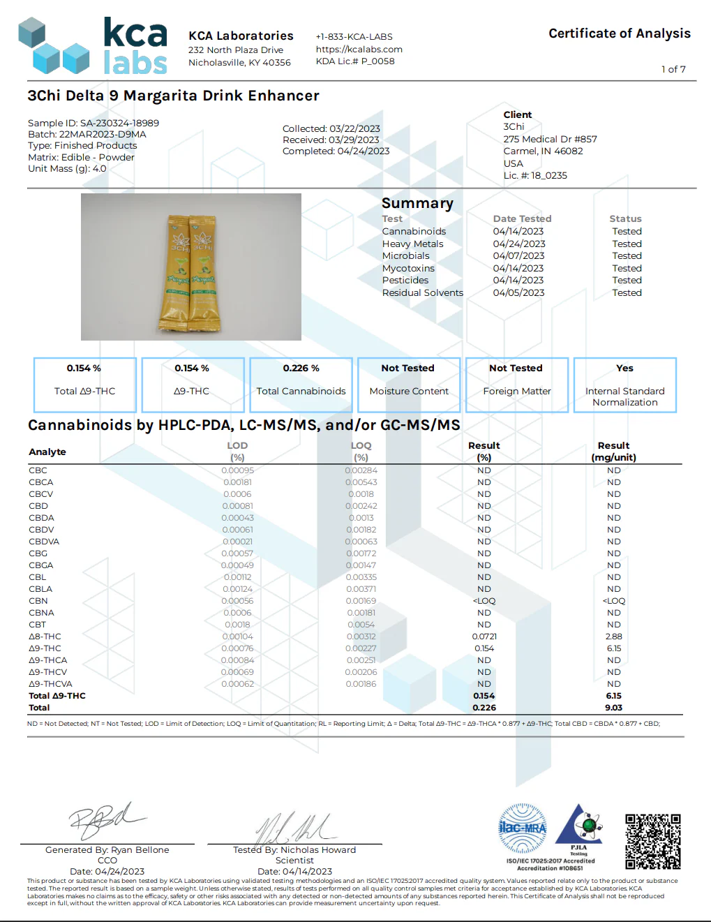 3CHI: DELTA-9 DRINK ENHANCERS - 1CT - Image 3