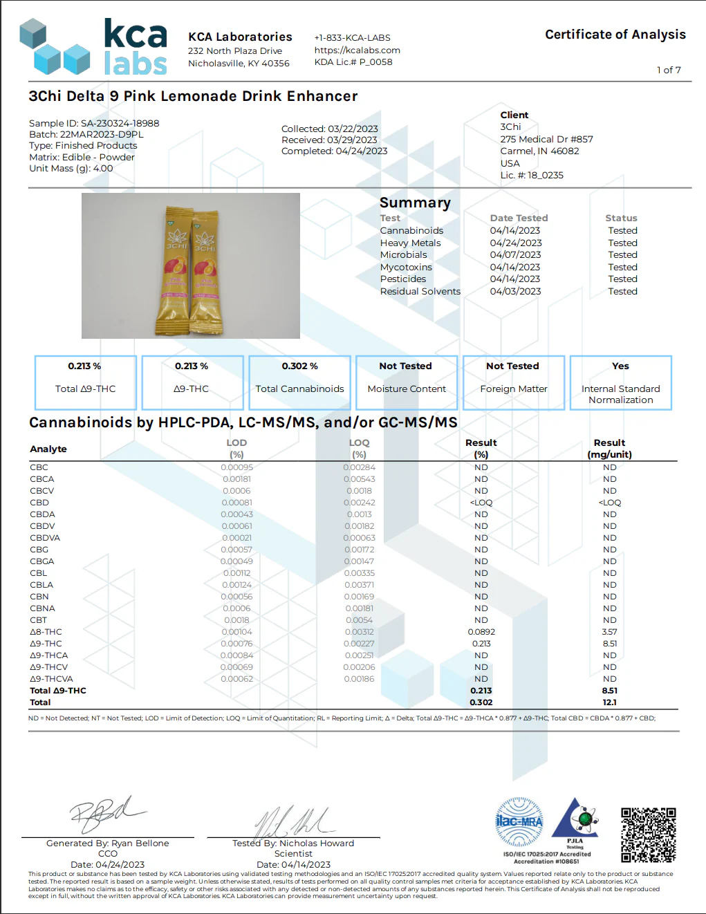 3CHI: DELTA-9 DRINK ENHANCERS - 1CT - Image 6