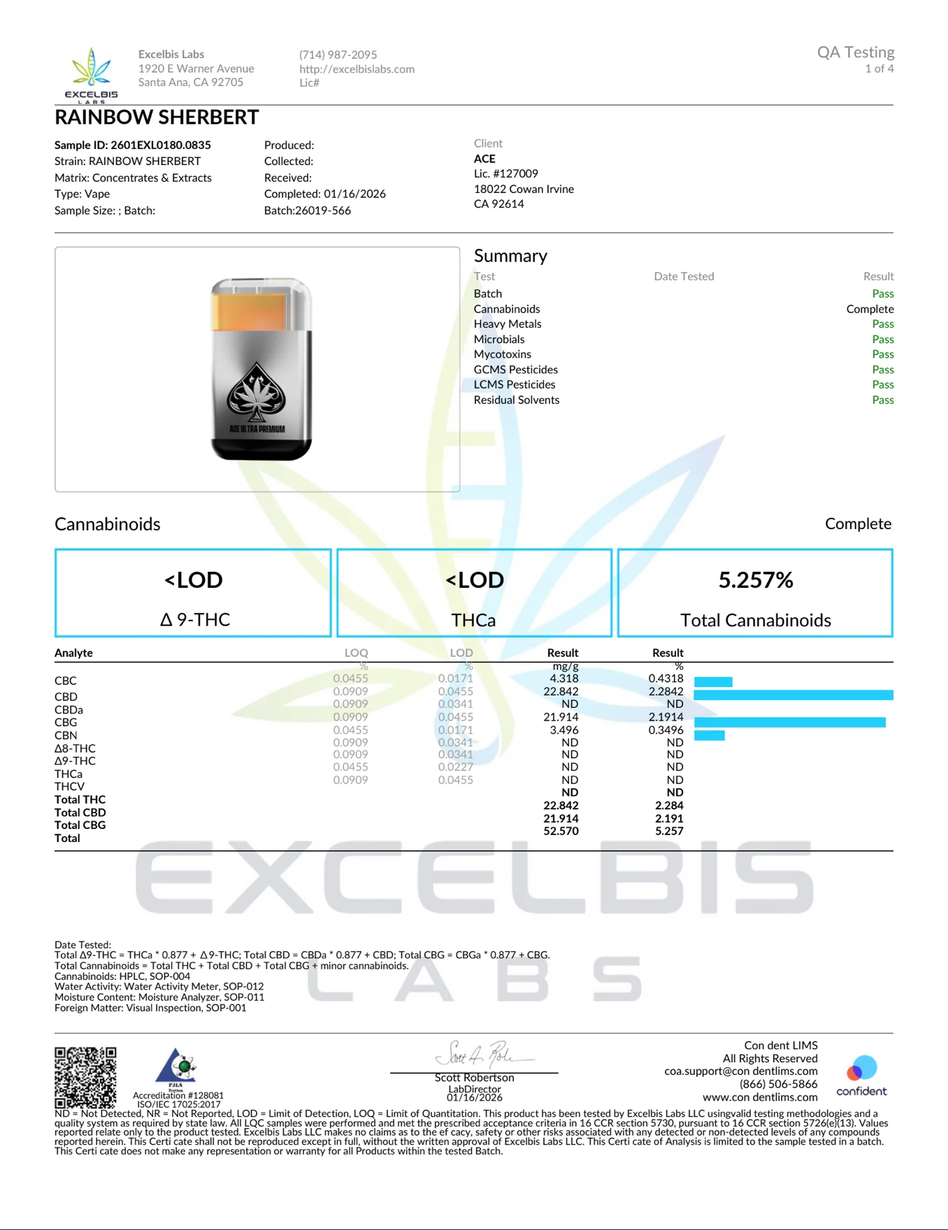 ACE ULTRA - THCA PREMIUM DISPOSABLE - 2G - Image 10