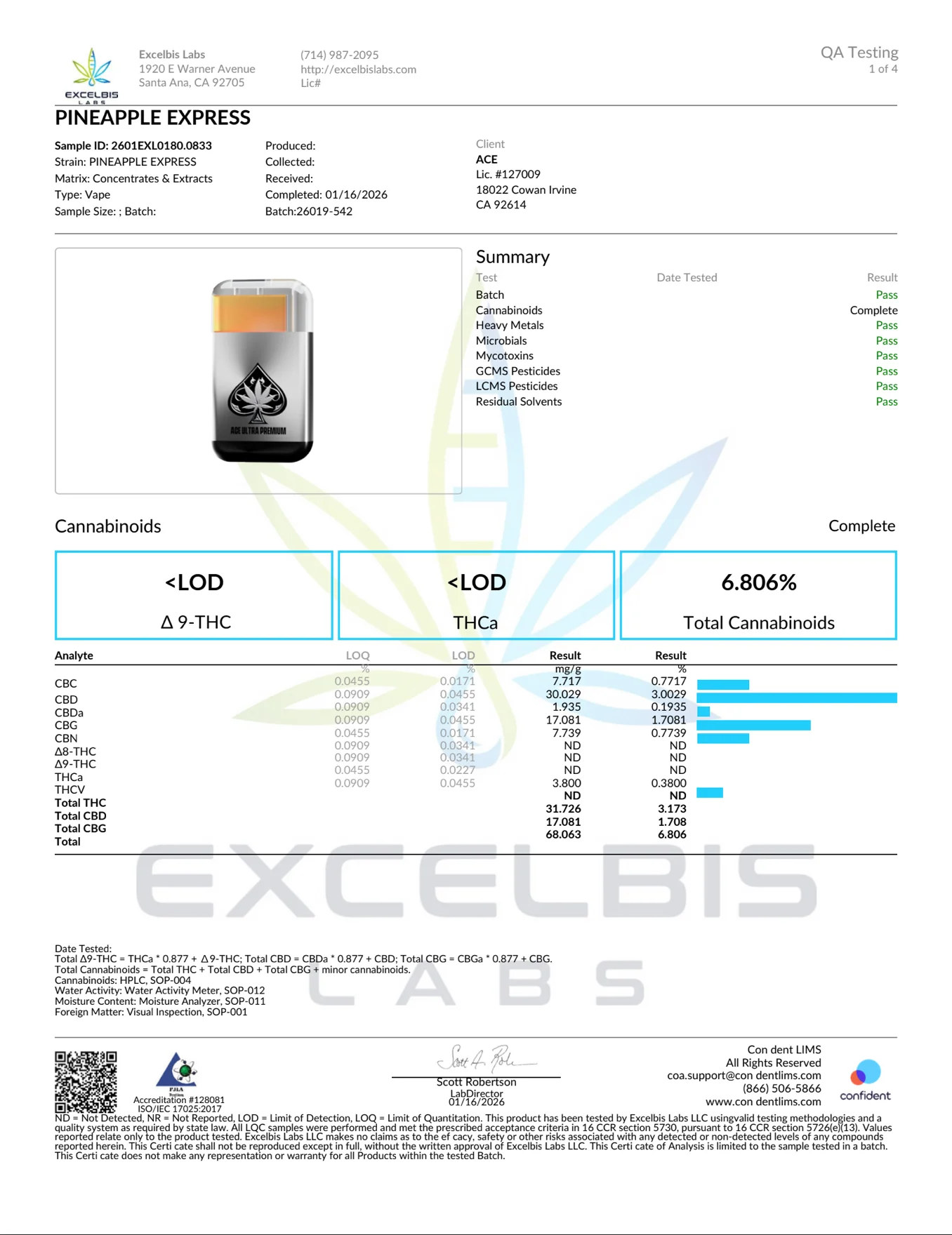 ACE ULTRA - THCA PREMIUM DISPOSABLE - 2G - Image 6