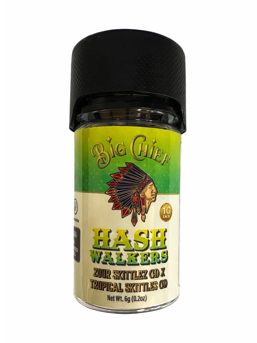 BIG CHIEF - HASH WALKERS THCA PRE ROLLS - 6CT - Image 5