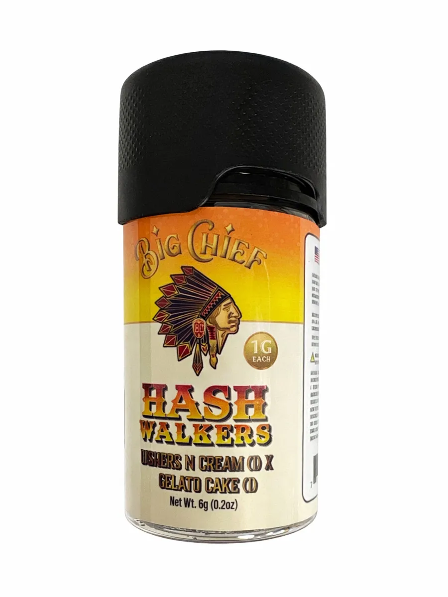 BIG CHIEF - HASH WALKERS THCA PRE ROLLS - 6CT - Image 6