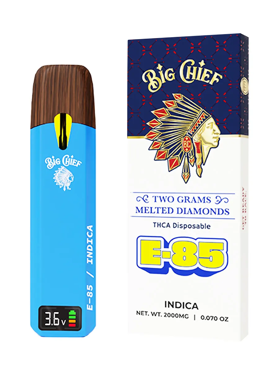 BIG CHIEF - MELTED DIAMONDS THCA DISPOSABLE - 2G - Image 2