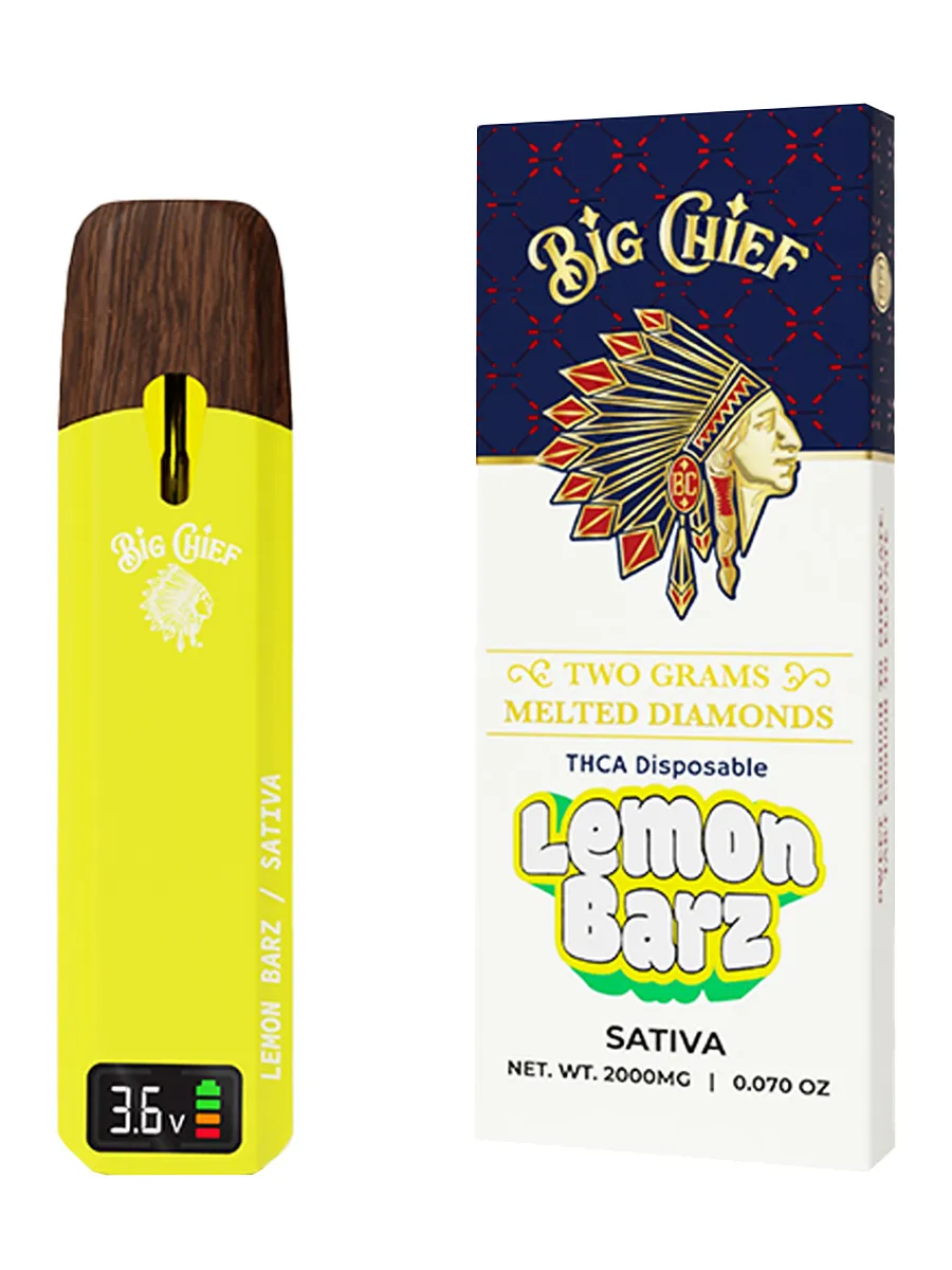 BIG CHIEF - MELTED DIAMONDS THCA DISPOSABLE - 2G - Image 4