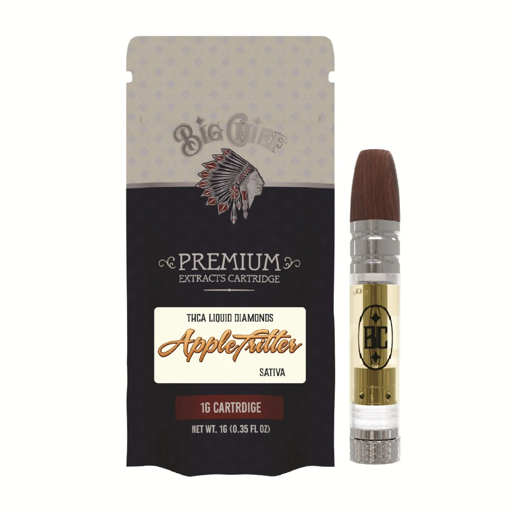 BIG CHIEF - THCA LIQUID DIAMOND CARTRIDGE - 1G - Image 4