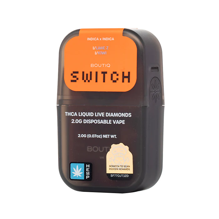 BOUTIQ: SWITCH GLOW THCA LIQUID DIAMOND DISPOSABLE - 2G - Image 4