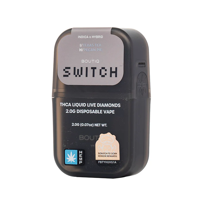 BOUTIQ: SWITCH GLOW THCA LIQUID DIAMOND DISPOSABLE - 2G - Image 5