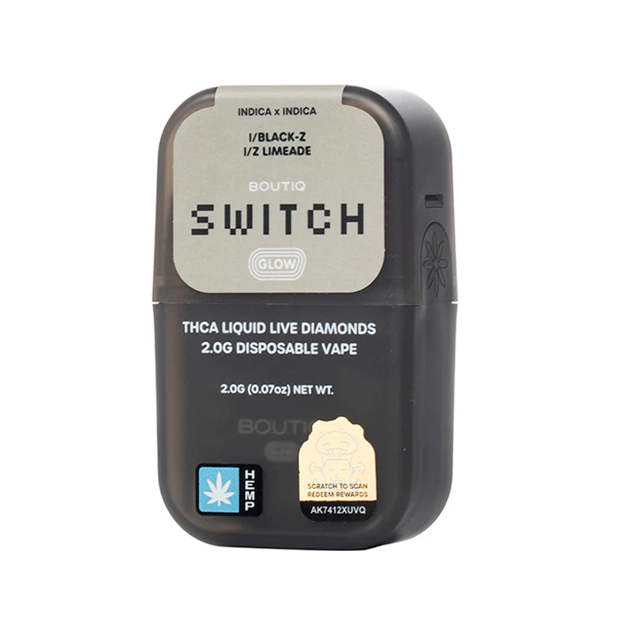 BOUTIQ: SWITCH GLOW THCA LIQUID DIAMOND DISPOSABLE - 2G - Image 8