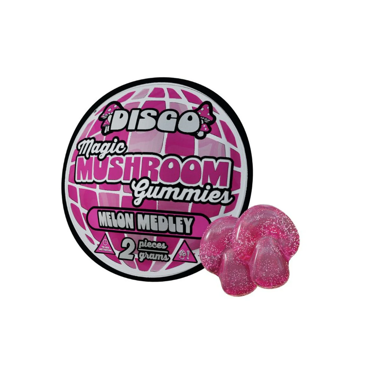 DISCO: MAGIC MUSHROOM GUMMIES - 2000MG - Image 2