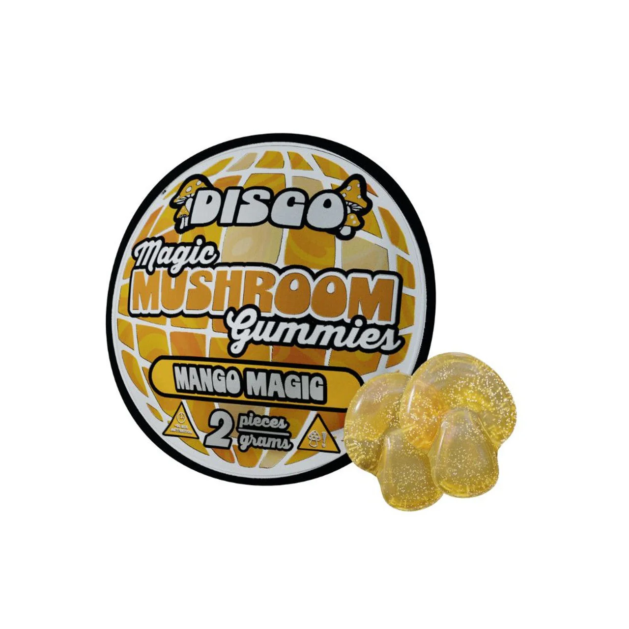 DISCO: MAGIC MUSHROOM GUMMIES - 2000MG - Image 3