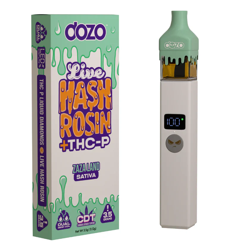 DOZO - LIVE HASH ROSIN + THCP DISPOSABLE - 3.5G - Image 4