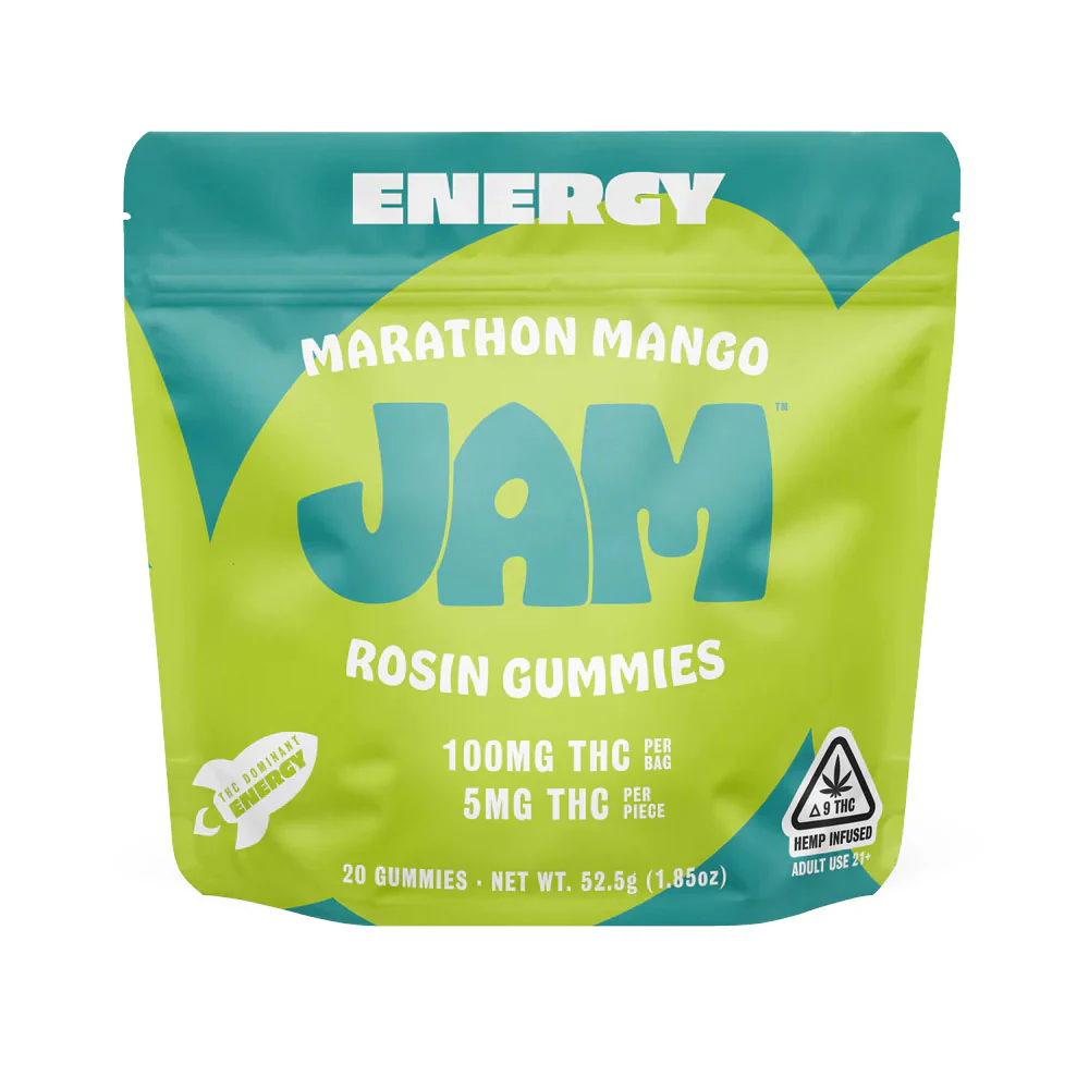 EMERALD SUN: MARATHON MANGO ROSIN JAM GUMMIES - 20CT