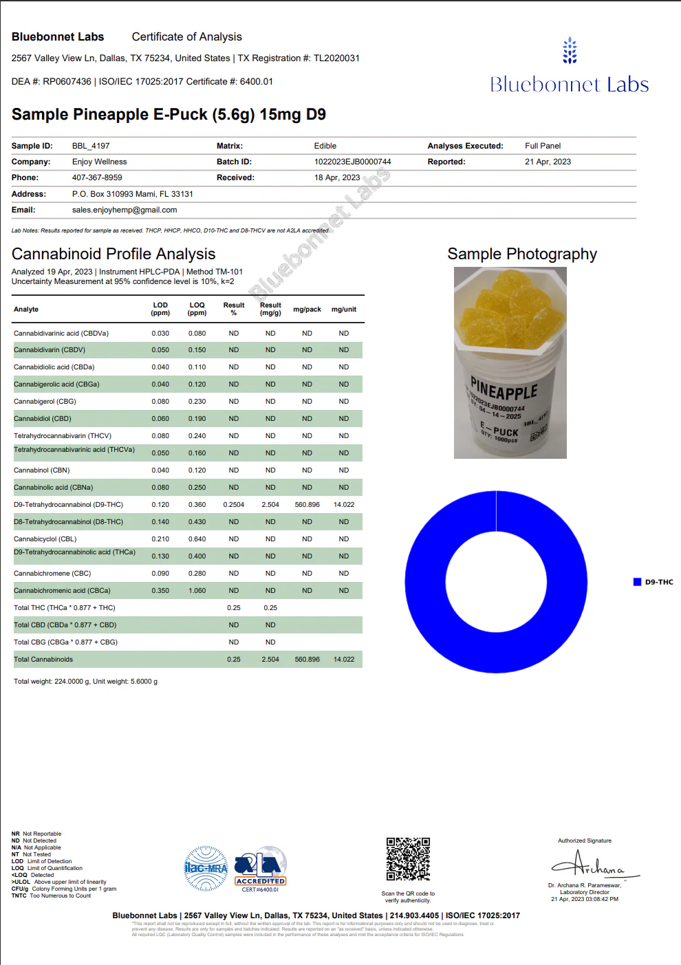 ENJOY: D9 LIVE ROSIN GUMMIES - 600MG - Image 6