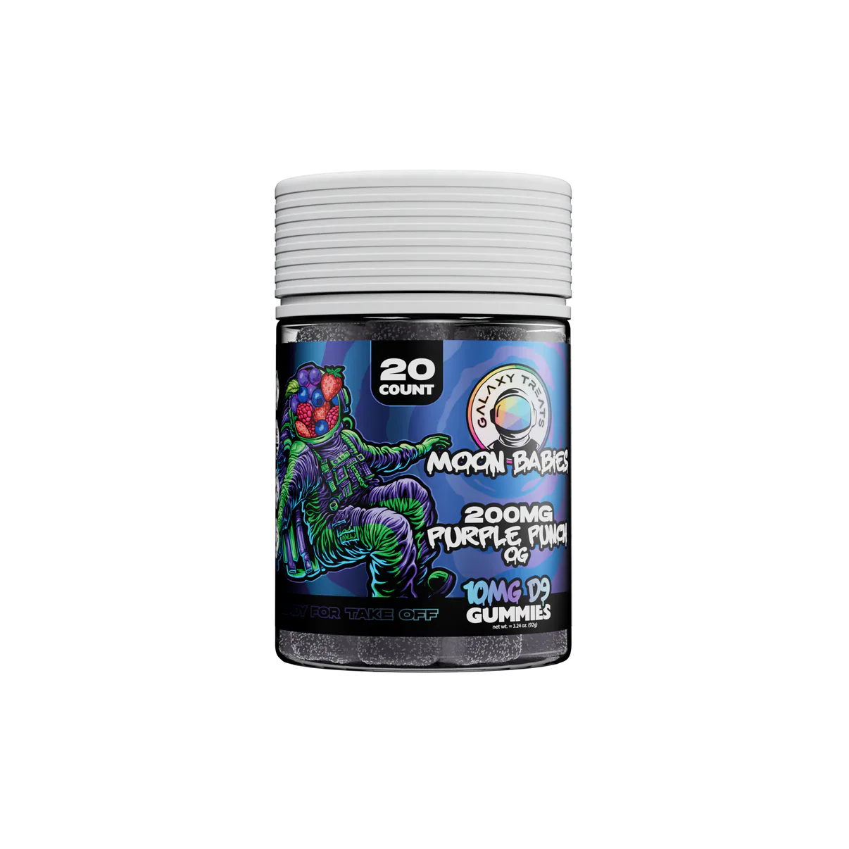 GALAXY TREATS - MOON BABIES THC GUMMIES - 200MG