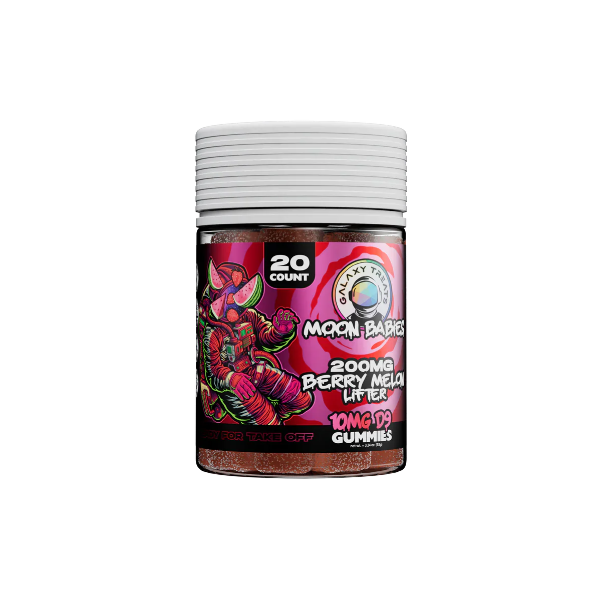 GALAXY TREATS - MOON BABIES THC GUMMIES - 200MG - Image 2