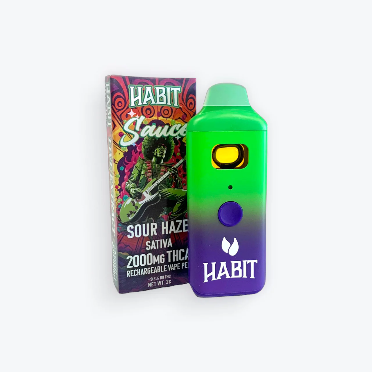 HABIT: PURE THCA SAUCE DISPOSABLE - 2G - Image 3