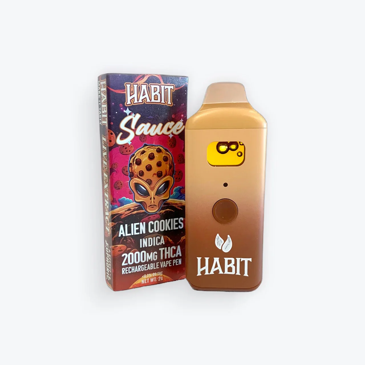 HABIT: PURE THCA SAUCE DISPOSABLE - 2G - Image 5