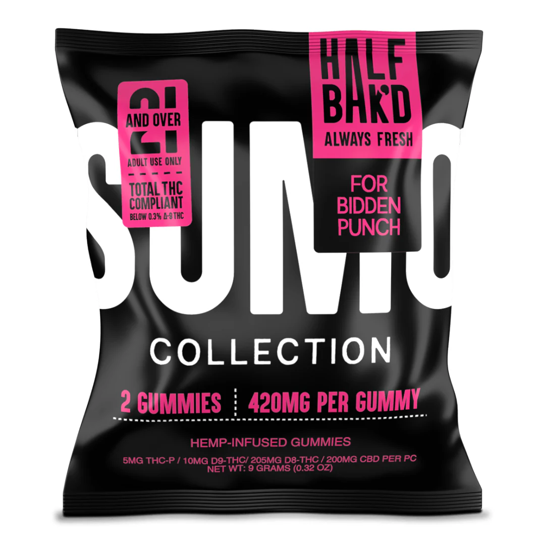 HALF BAK'D: SUMO 420MG THC GUMMY - 2 PACK - Image 8