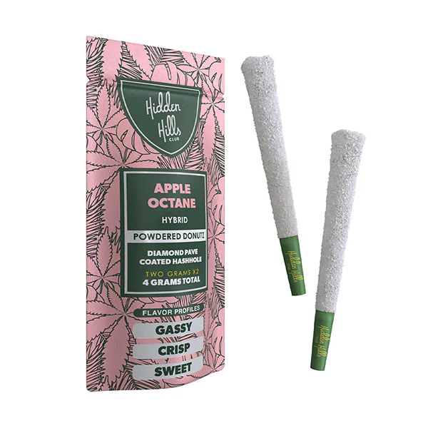 HIDDEN HILLS: POWDERED DONUTZ DIAMOND COATED HASHHOLES - 4G - Image 3