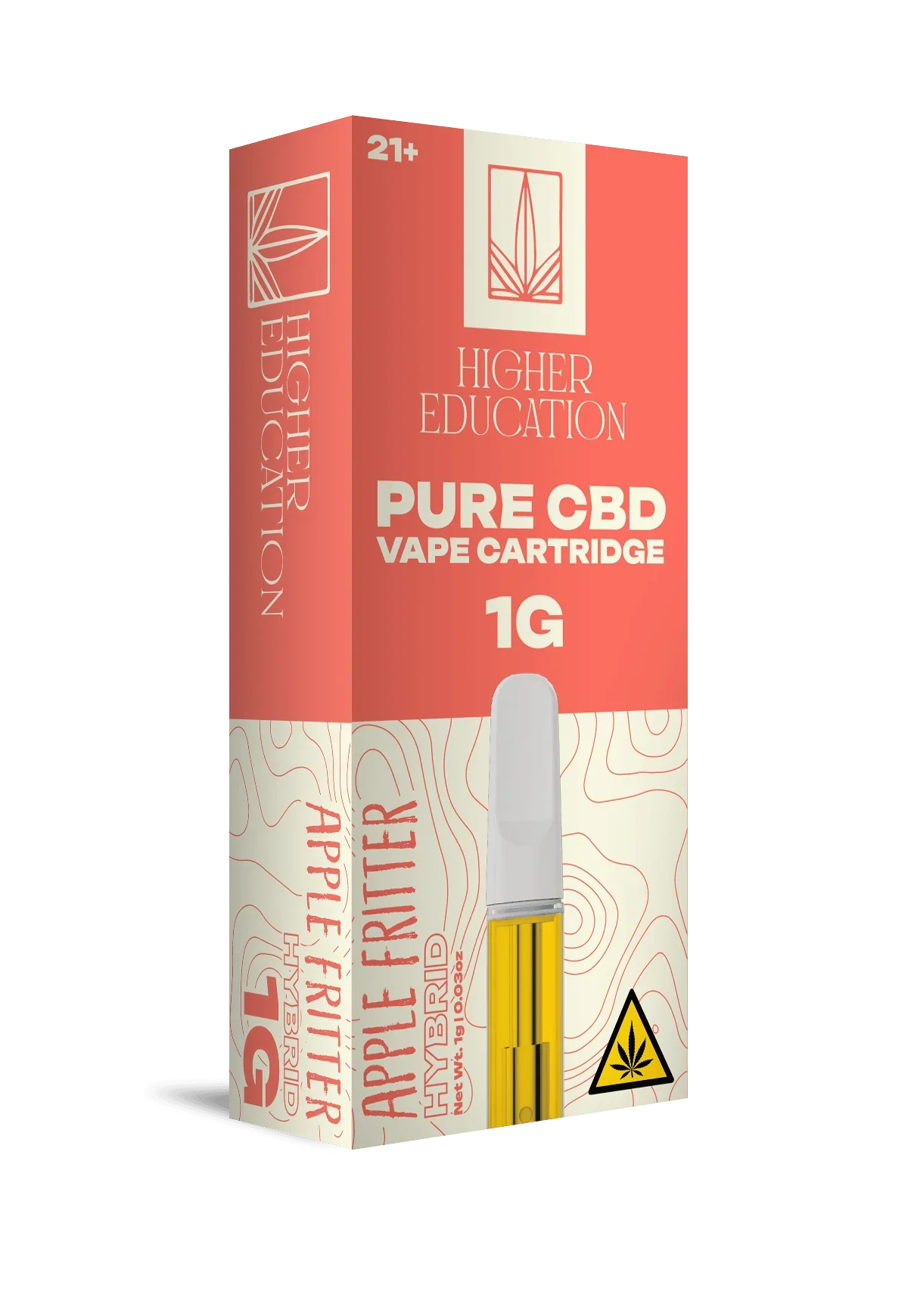HIGHER EDUCATION - PURE CBD CARTRIDGE - 1G - Image 3