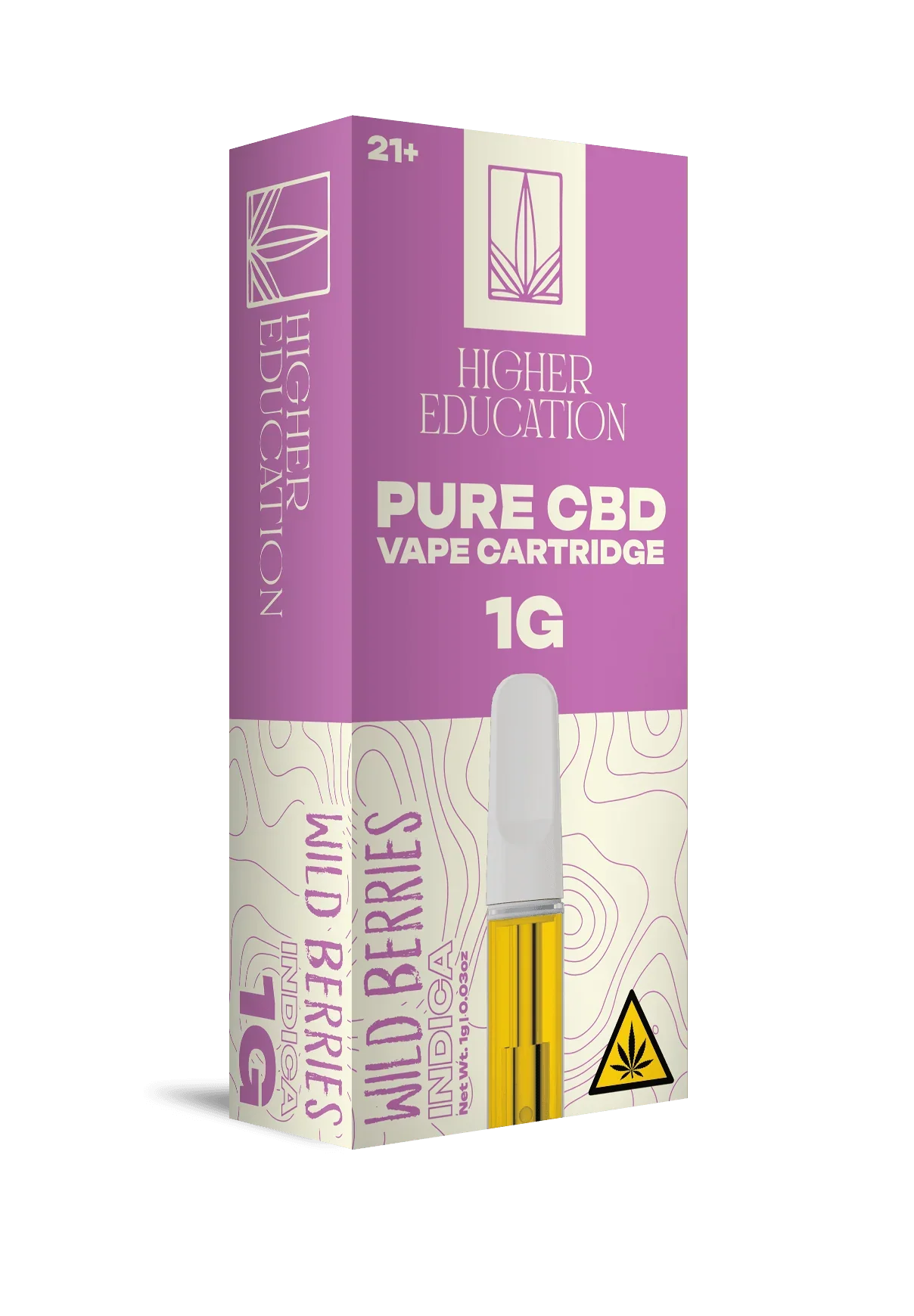 HIGHER EDUCATION - PURE CBD CARTRIDGE - 1G - Image 5