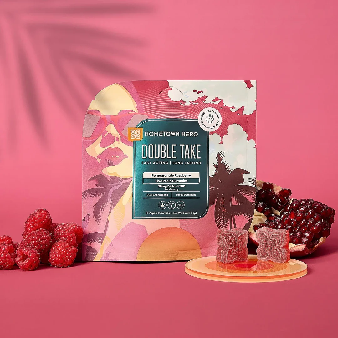 HOMETOWN HERO: DOUBLE TAKE LIVE ROSIN GUMMIES - 200MG - Image 3
