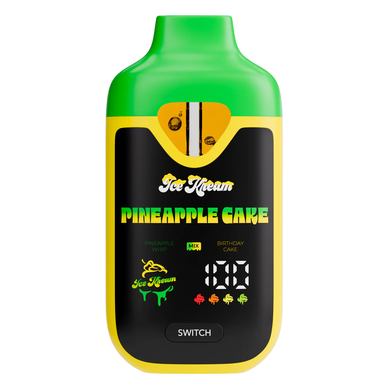 ICE KREAM - THCA LIVE RESIN TRIO DISPOSABLE - 3.5G - Image 4