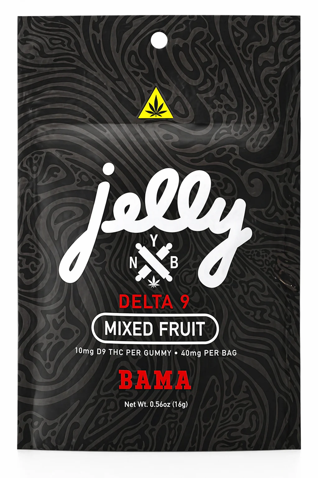 NYB - JELLY BAMA D9 THC GUMMIES - 40MG