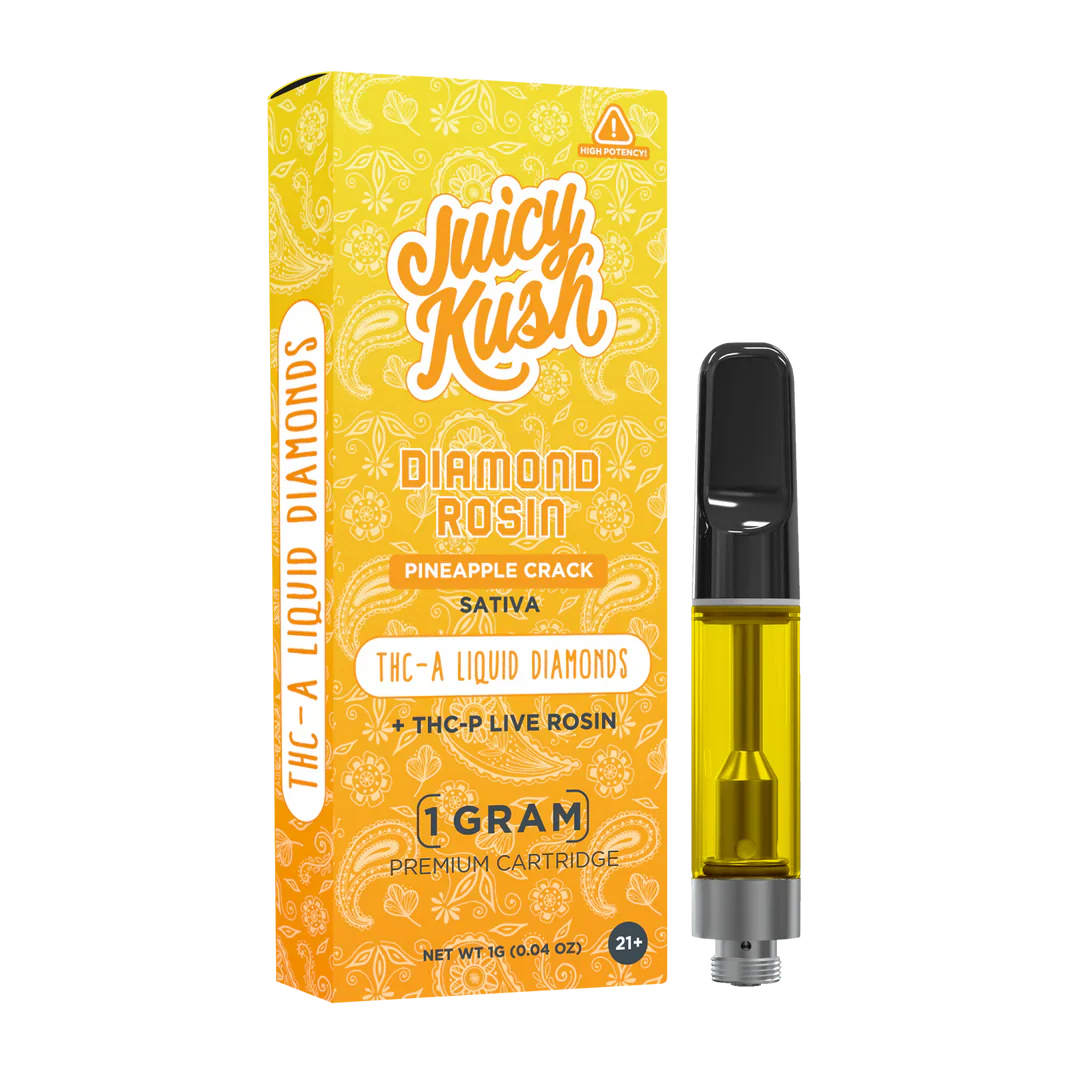 JUICY KUSH - THCA LIQUID DIAMOND ROSIN CARTRIDGE - 1G - Image 6