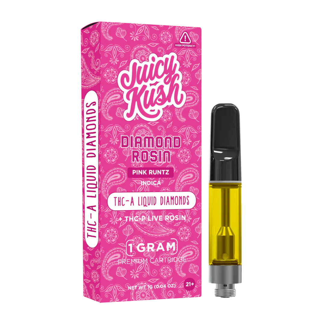 JUICY KUSH - THCA LIQUID DIAMOND ROSIN CARTRIDGE - 1G - Image 8