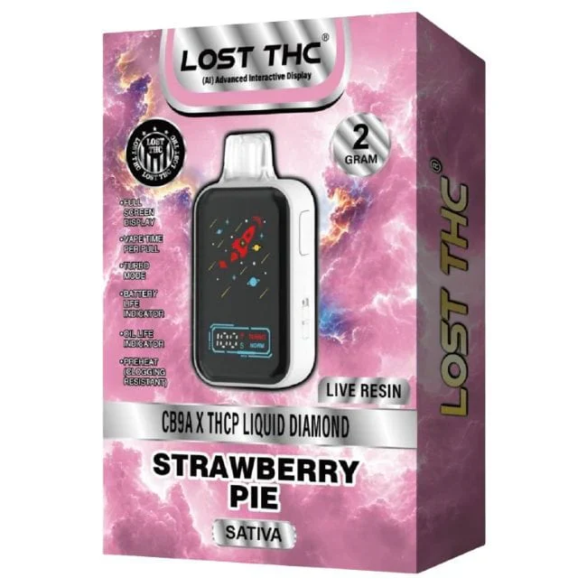 LOST THC: ADVANCED INTERACTIVE DISPLAY THCP DISPOSABLE - 2G