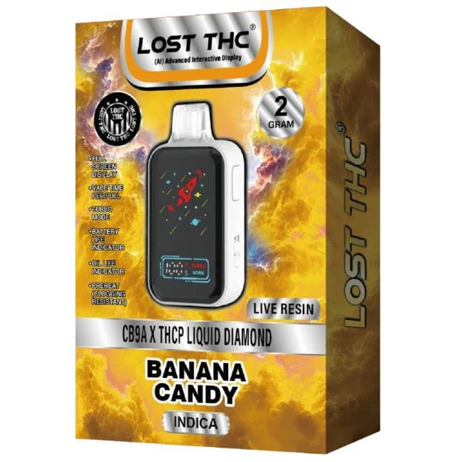 LOST THC: ADVANCED INTERACTIVE DISPLAY THCP DISPOSABLE - 2G - Image 3