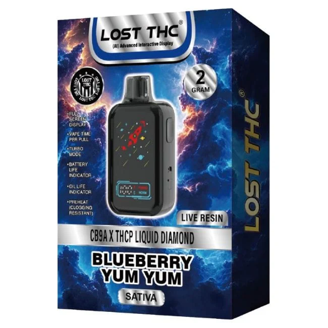 LOST THC: ADVANCED INTERACTIVE DISPLAY THCP DISPOSABLE - 2G - Image 4