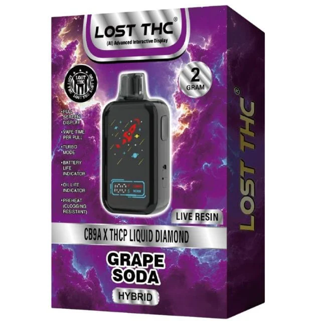 LOST THC: ADVANCED INTERACTIVE DISPLAY THCP DISPOSABLE - 2G - Image 5