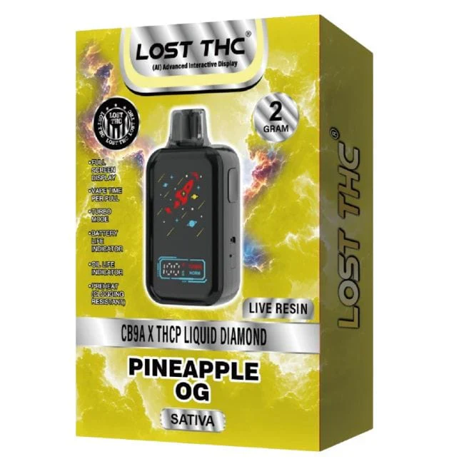 LOST THC: ADVANCED INTERACTIVE DISPLAY THCP DISPOSABLE - 2G - Image 7