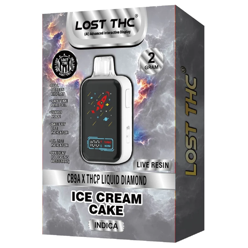LOST THC: ADVANCED INTERACTIVE DISPLAY THCP DISPOSABLE - 2G - Image 8