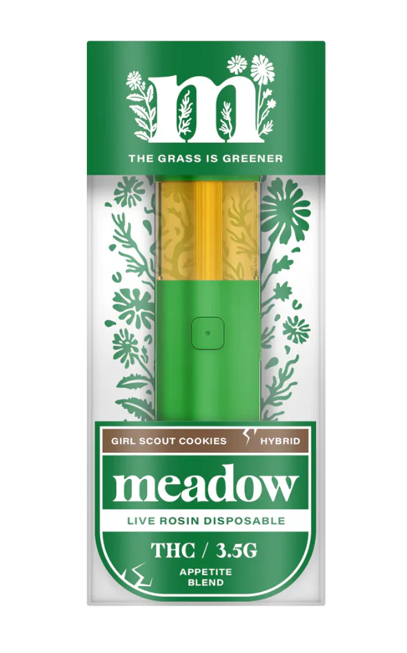 MEADOW - GIRL SCOUT COOKIES APPETITE BLEND DISPOSABLE - 3.5G