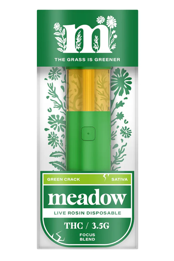 MEADOW - GREEN CRACK FOCUS BLEND DISPOSABLE - 3.5G