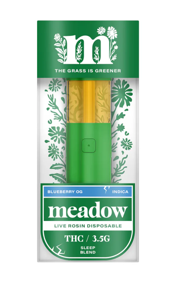 MEADOW - BLUEBERRY OG SLEEP BLEND DISPOSABLE - 3.5G