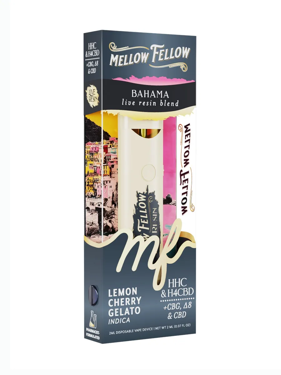 MELLOW FELLOW: BAHAMA LIVE RESIN BLEND DISPOSABLE - 2ML - Image 5