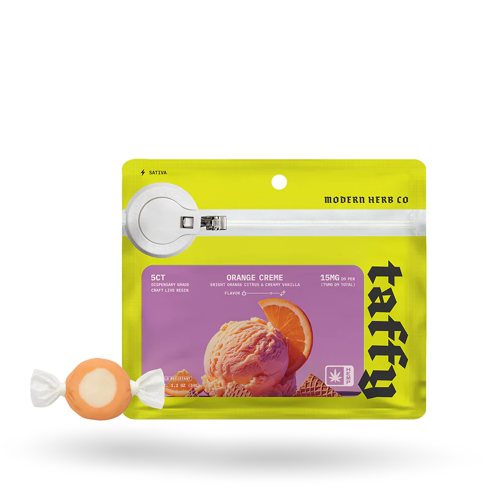 MODERN HERB CO -  LIVE RESIN D9 TAFFY - 5CT - Image 2