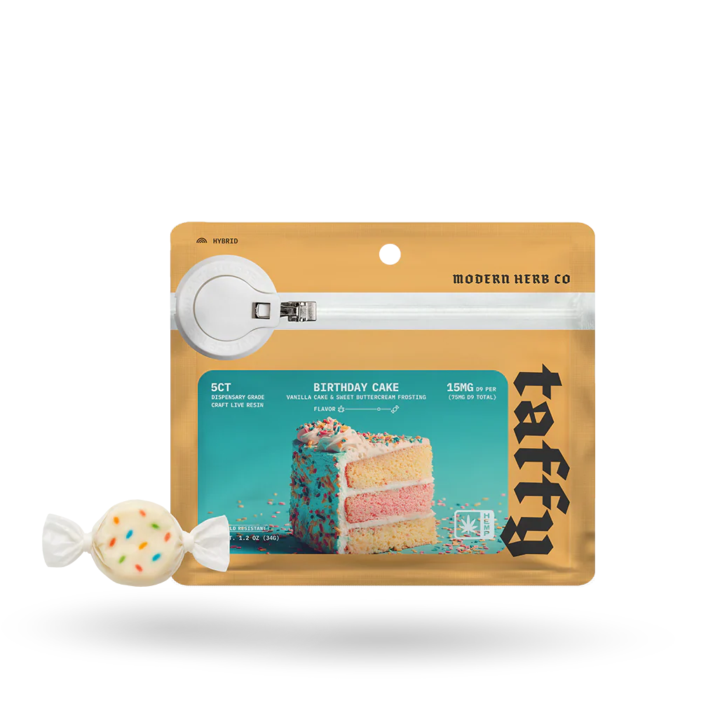 MODERN HERB CO -  LIVE RESIN D9 TAFFY - 5CT - Image 3