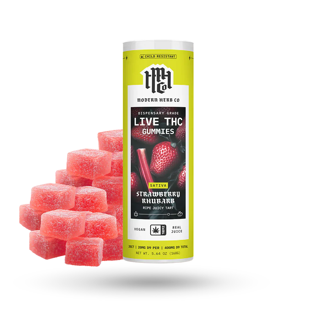 MODERN HERB CO - LIVE THC GUMMIES - 400MG