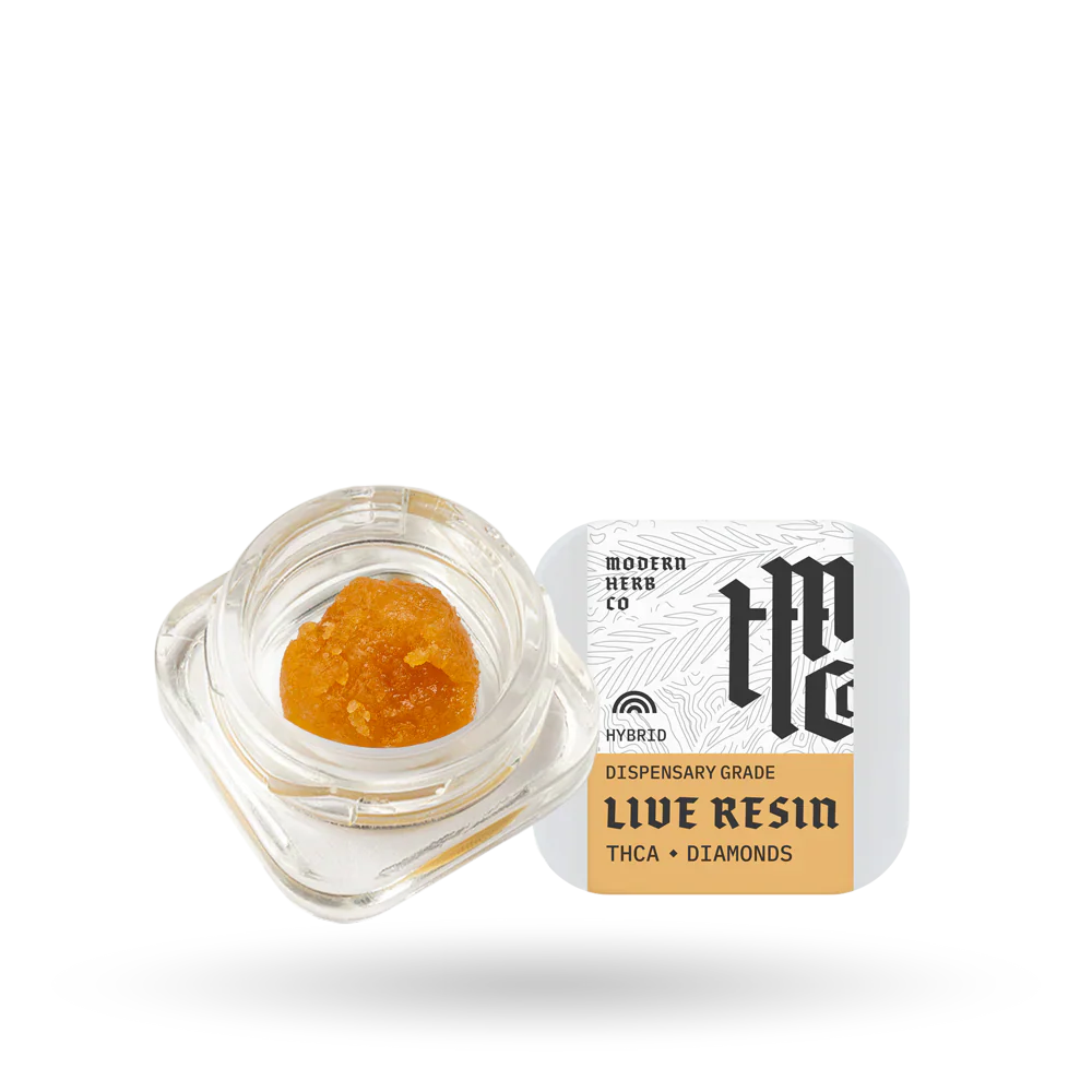 MODERN HERB CO - LIVE RESIN  THCA DIAMONDS - 2G - CONCENTRATE - Image 3