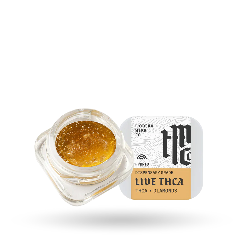 MODERN HERB CO - LIVE RESIN  THCA DIAMONDS - 2G - CONCENTRATE - Image 4