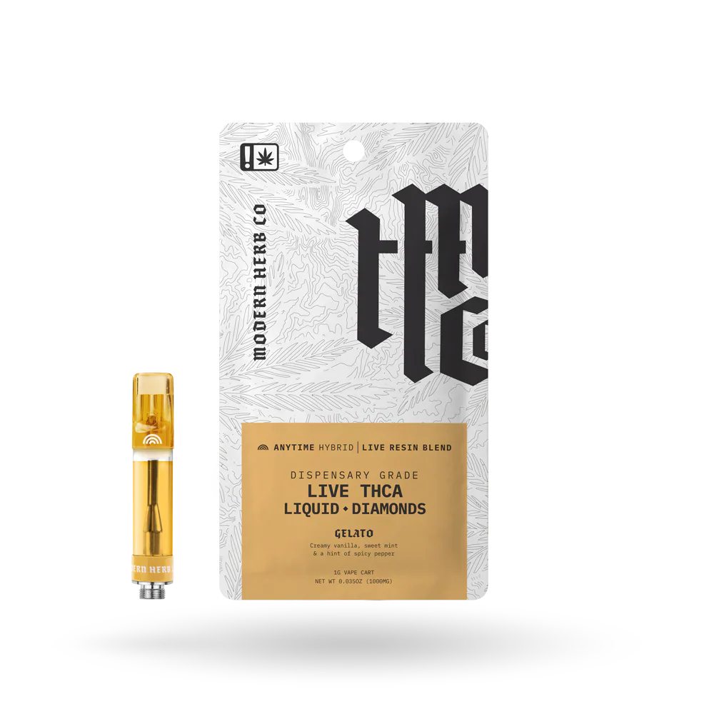 MODERN HERB CO - LIVE THCA + LIQUID DIAMONDS CARTRIDGE - 1G - Image 5