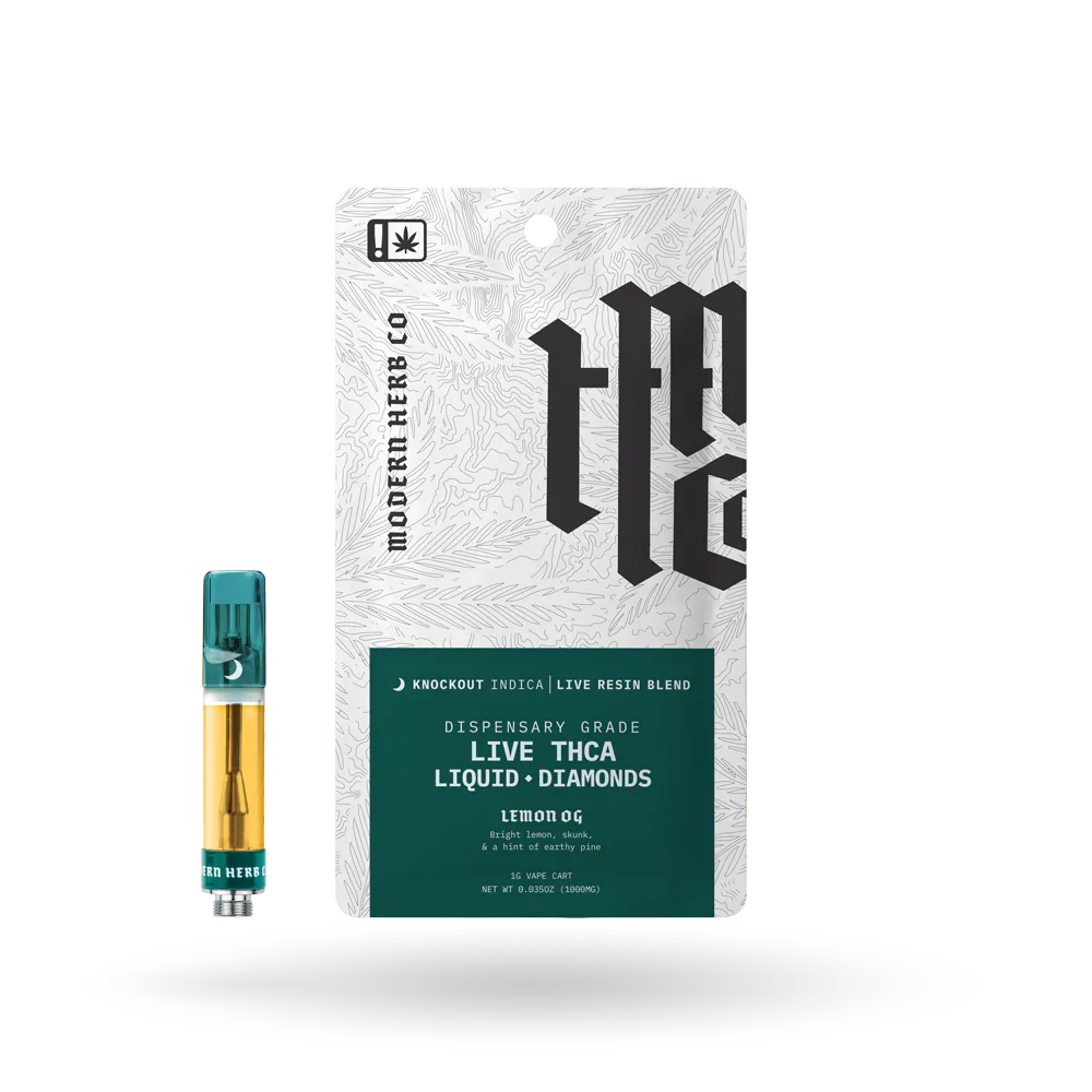 MODERN HERB CO - LIVE THCA + LIQUID DIAMONDS CARTRIDGE - 1G - Image 9