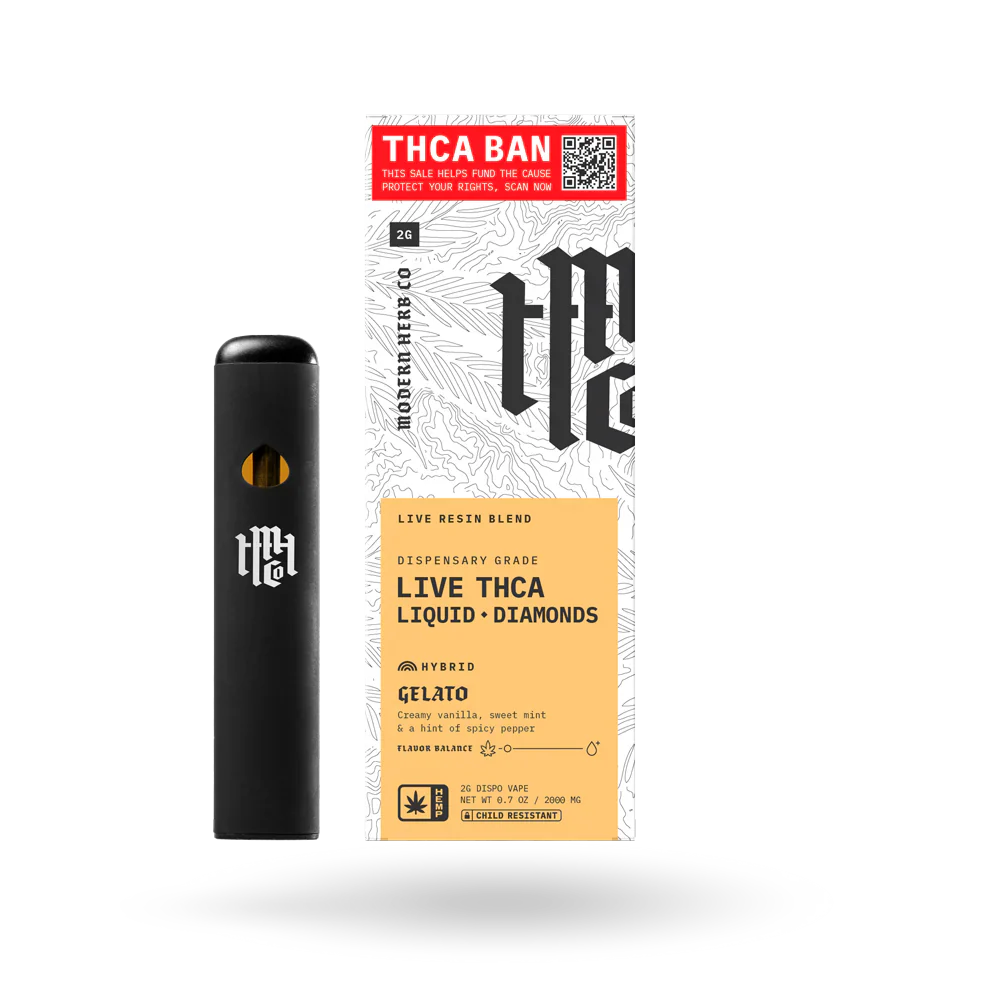 MODERN HERB CO - LIVE THCA LIQUID DIAMONDS DISPOSABLE - 2G - Image 5