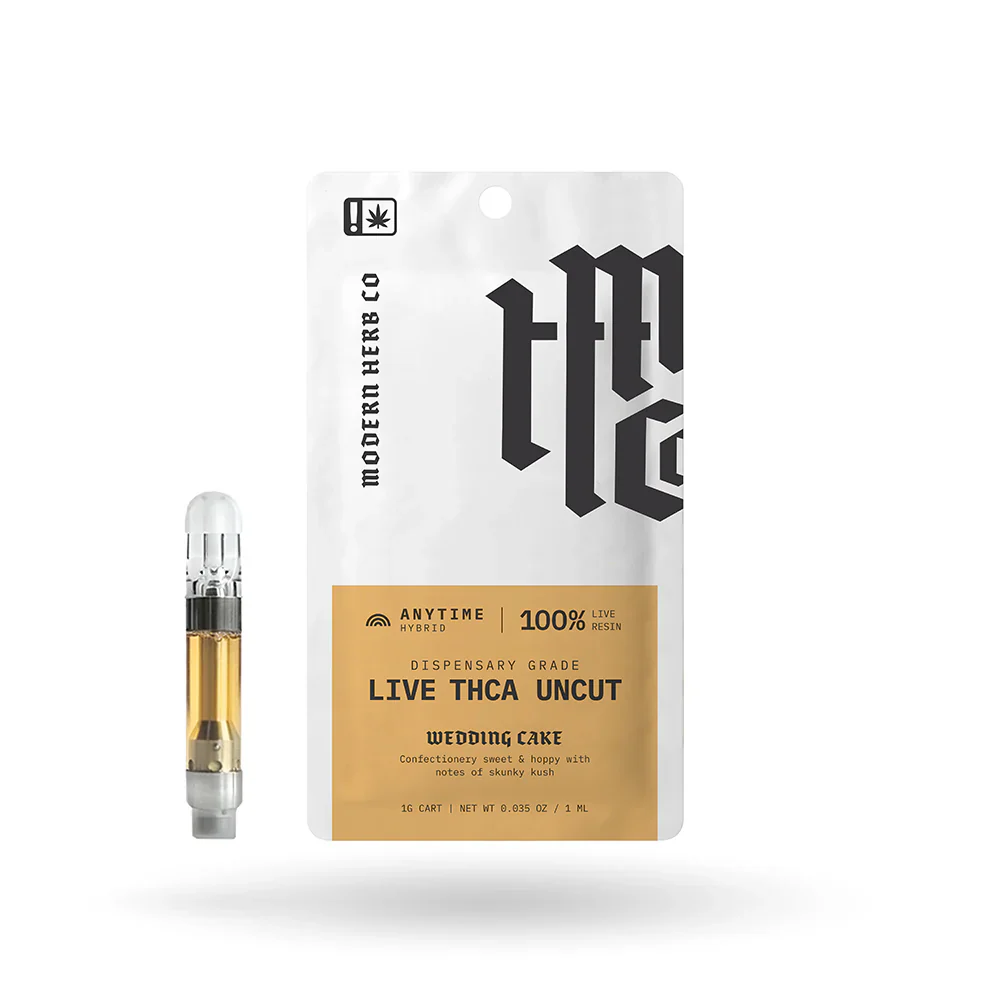 MODERN HERB CO - LIVE THCA UNCUT CARTRIDGE - 1G