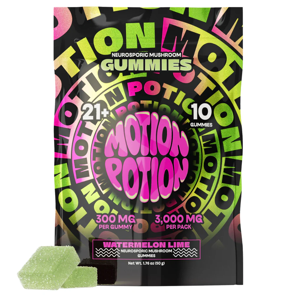 MOTION POTION: NEUROSPORIC MUSHROOM GUMMIES - 3000MG